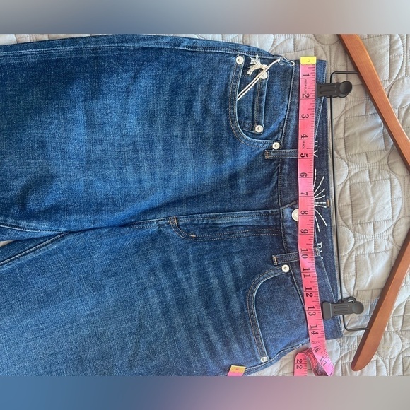 Daily Blue Adriano Goldschmeid Manya Classic Straight Leg Jean in Legacy NWT - Picture 10 of 14